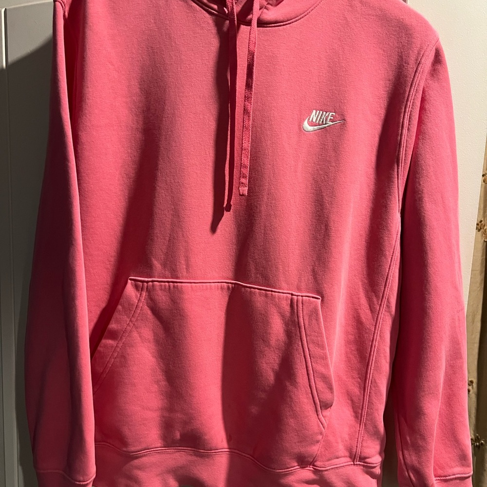 Nike Men's Pink Hoodie